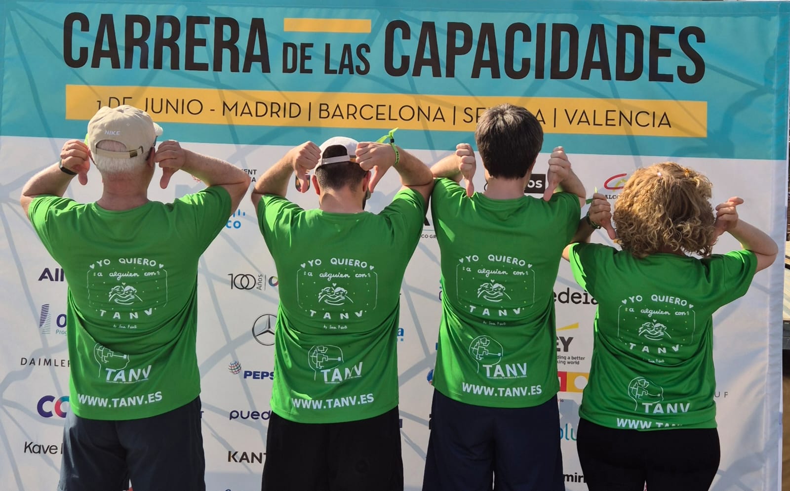 CARRERA POR LAS DISCAPACIDADES